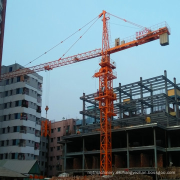 Maquinaria de construcción de grúas torre Qtz 63 Topkit de bajo precio de China